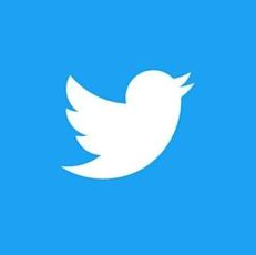 Twitter logo.