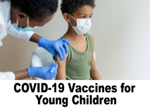 Nurse, who is a person of color, administers a vaccine to a young boy of color, about 10 years old.