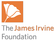 Logo for the James Irvine Foundation.