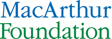 Logo for the MacArthur Foundation