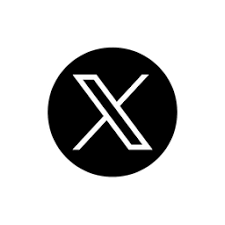 X Twitter logo.